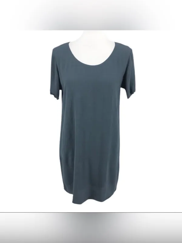 Aritzia Wilfred Free Teigen T-Shirt Dress – Blue Stone – S - Image 4