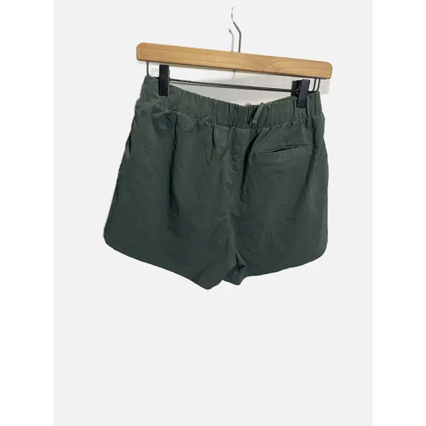 Zella Athletic Shorts Womens Small Green Running Gym Workout Activewear Casual - Image 4