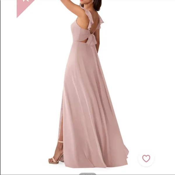 AZAZIE Everett trusty dust pink bridesmaid dress size 4. - Image 3