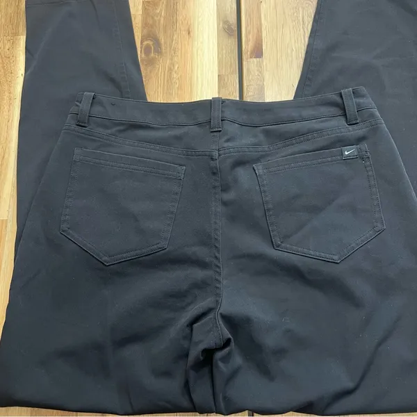 Nike Dri-FIT Black Pants Women’s Size 8 Medium Tapered Golf/Work Casual - Image 4