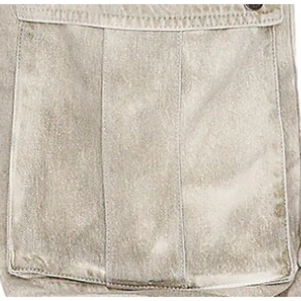 GRLFRND Camo Cargo Jean Grey SIZE 32 Camoflage Slouchy Low Rise Baggy $295 NEW - Image 7
