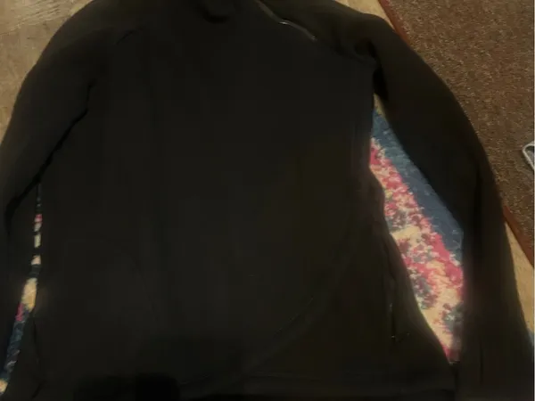 Athleta cozy Karma Asym black pullover - Image 11