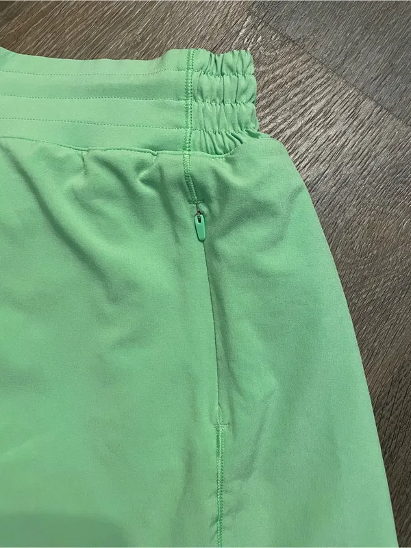 lululemon athletica Hotty Hot High-Rise Skirt Green Athletic Skort Size 4 - Image 4