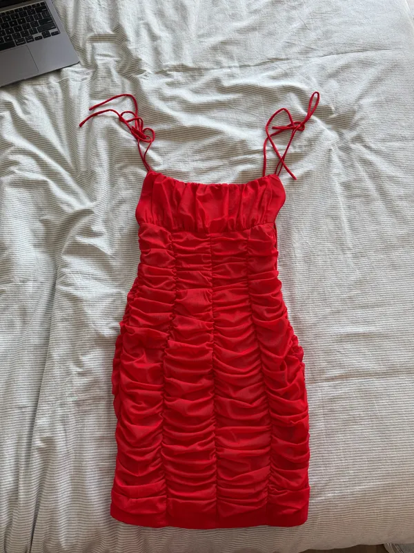 Princess Polly Mini Red Dress - Image 3