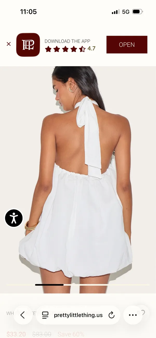 Pretty little thing bubble dress  - Image 2