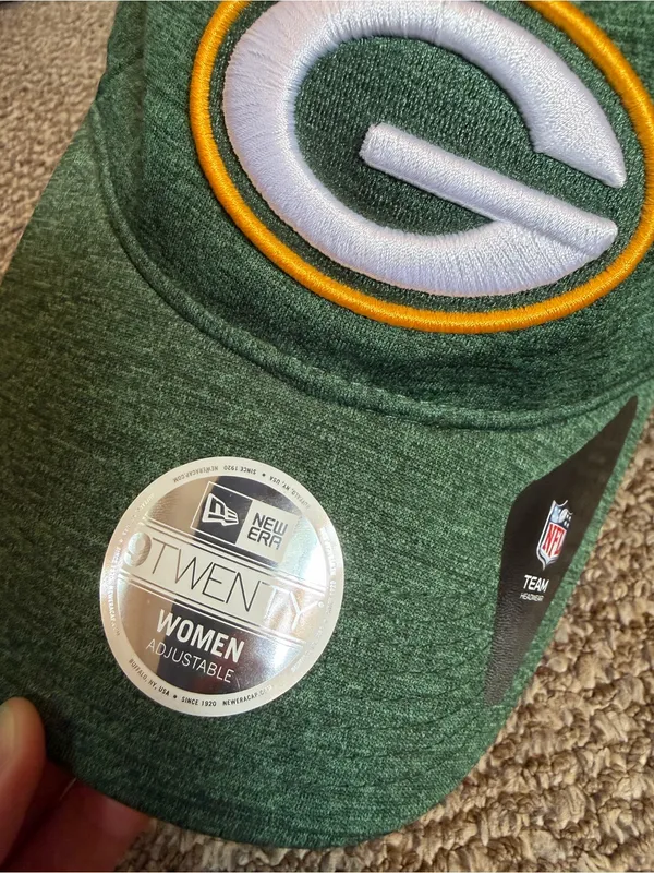 New Era NFL Green Green Bay Packers Women's Fit Hat - Image 6