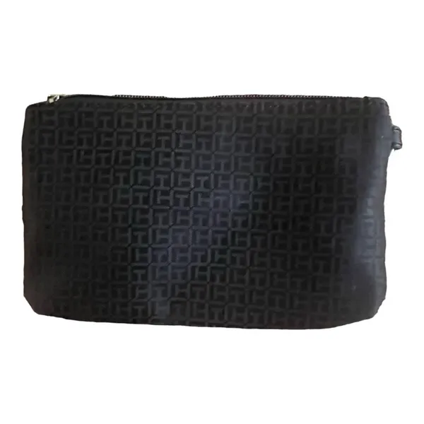 Tommy Hilfiger Wristlet Front Pocket Inner Zip Pocket Black Size Small - Image 2