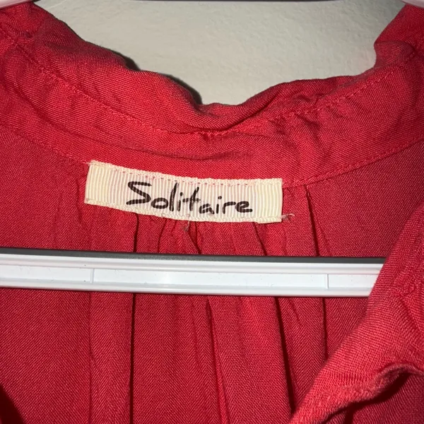 Solitaire boho oversized embroidered blouse  - Image 7