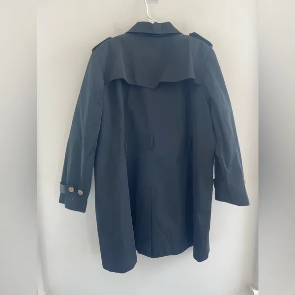 Like New Talbots Woman Petites Trench Coat Sz 2x - Image 2