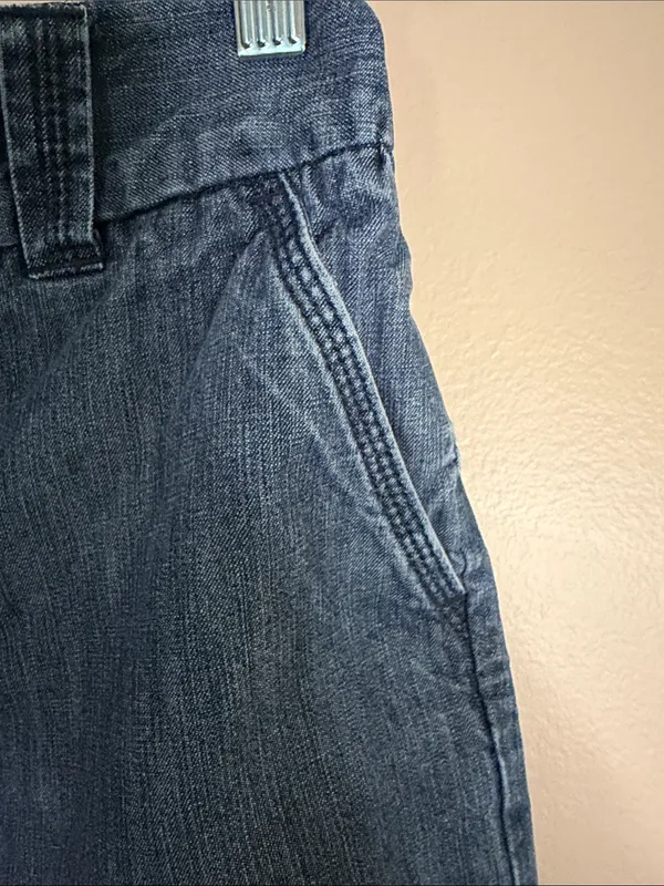 Tommy Hilfiger Dark Blue Denim Jean Shorts - Image 3