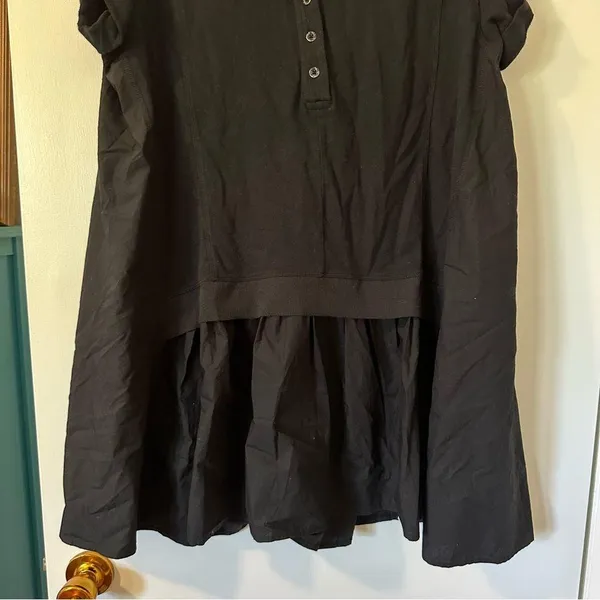 Anthropologie Daily Practice Offside Mini Dress Black Womens XL New - Image 6