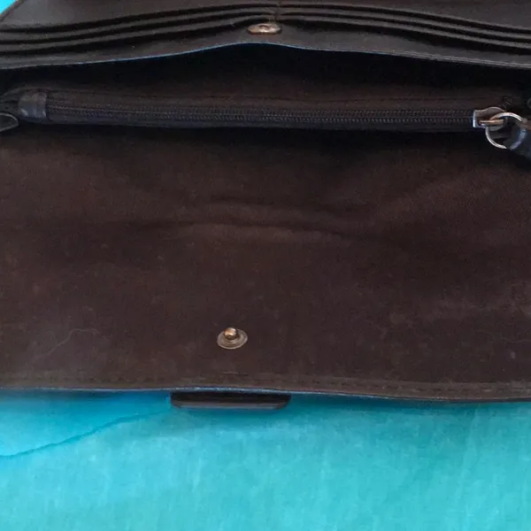 Leather Wallet Black - Image 4