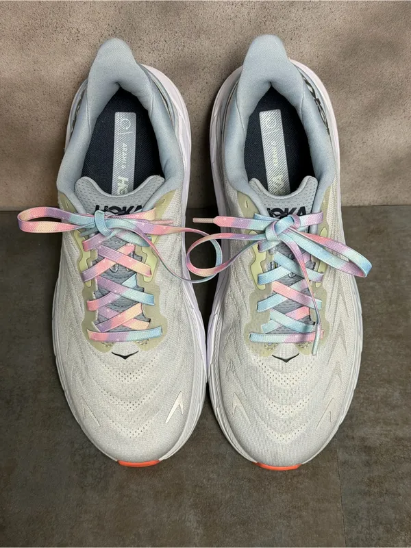 Hoka One One Arahi 6 Women's Wide Running Shoes Plein Air/Blue Fog Size 11D - Image 12