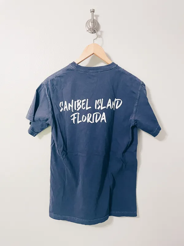 Comfort Colors Sanibel Island Florida Tee - Size Small - Image 2