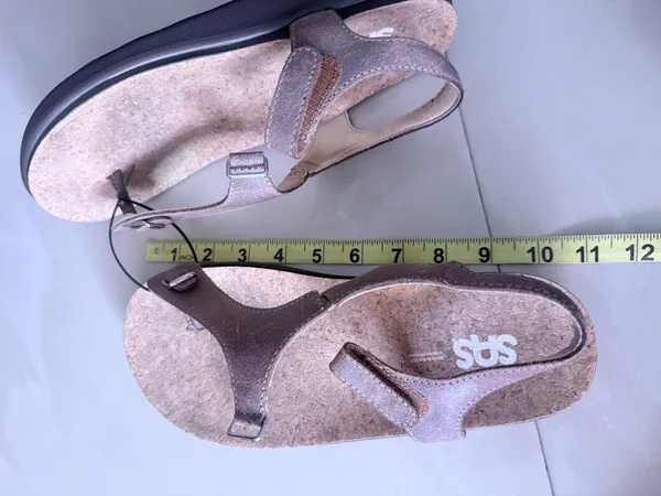 SAS Sportswear Tripad Comfort Thong Sandals Slides Brown Women’s Flip Flops US - Image 4