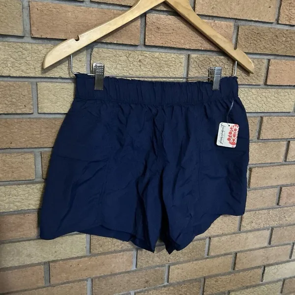 NWT Free People FP Movement In The Wild Shorts Supernova Blue Women’s Size XS - Image 2