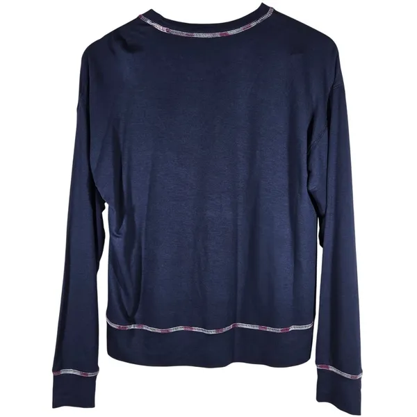 Peloton‎ Gifting 2021 Sleepover Sweatshirt Navy Blue Women's Size S - Image 2