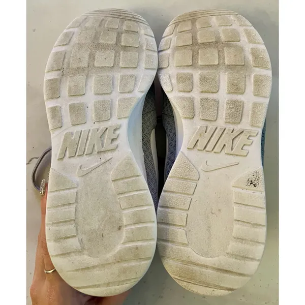 Nike Women’s Gray + White Sneakers - Image 5