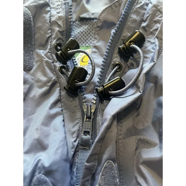 Cabelas Women Blue Zip Windbreaker Rain Jacket lightweight‎ Size Small Outdoor - Image 14