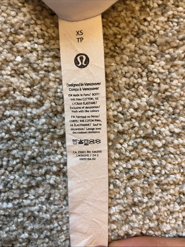 Lululemon Off-The-Shoulder Cotton T-Shirt - Image 5