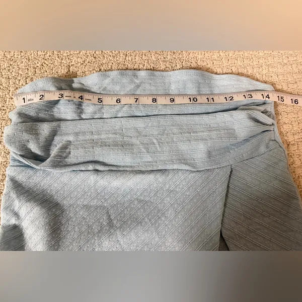 SHEIN  NWOT Sky Blue Strapless Top - Image 5