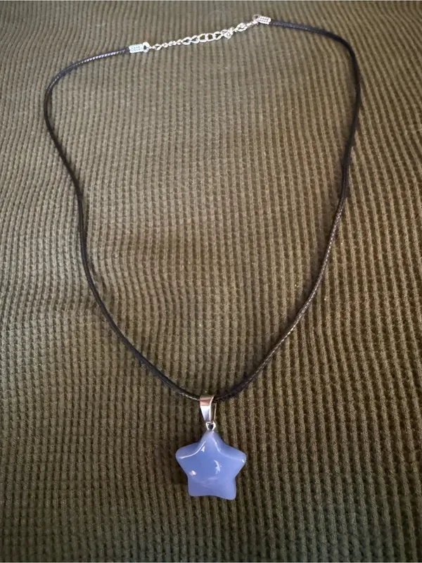 Blue Star Pendant Necklace - Women Jewelry - Image 3