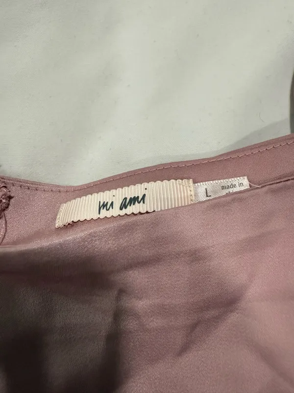 Francesca's Light Pink Wrap Skirt - Image 5