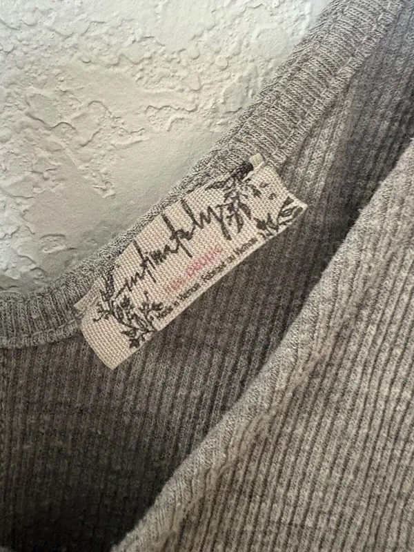 Intimately free people light gray tank top - Image 3