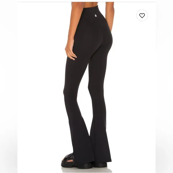 Revolve STRUT-THIS Black slit leggings - Image 2