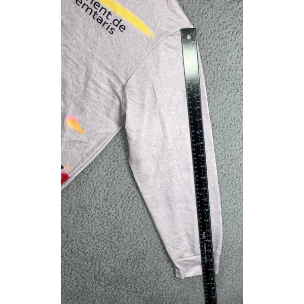 Graphic Hoodie Women‎ Medium Grunge Skater Hip Hop Long Sleeve Pullover - Image 7
