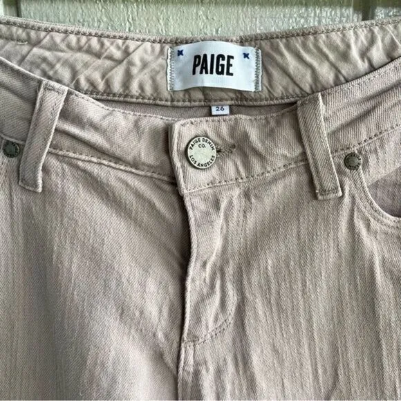 Paige Troy Boy Boyfriend Skinny Jeans‎ in Lavender Size 26 - Image 4