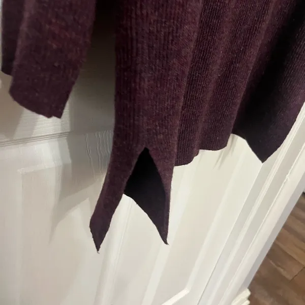 EDDIE‎ BAUER button front cardigan sweater jacket size small 100% lambs wool - Image 6