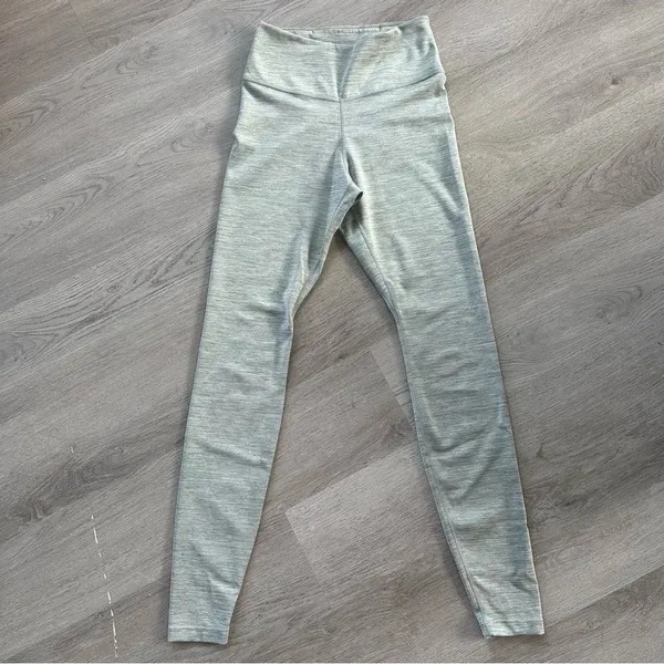 Nike Leggings Dri Fit Heather Gray Women’s XS Athletic Gym Activewear Fitness - Image 2