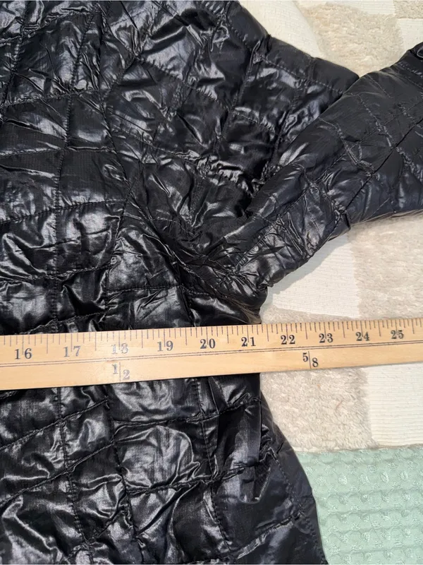 The North Face Women's Black Thermoball Quilted Packable Puffer Jacket size XL - Image 2