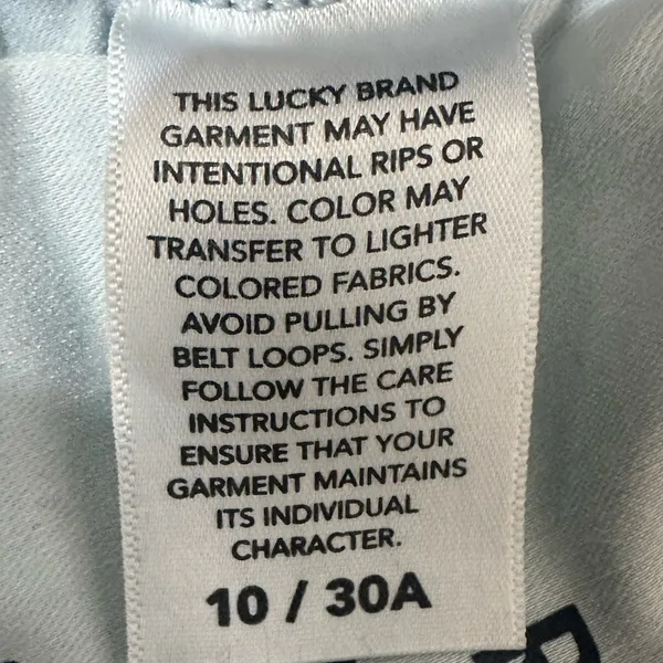 Lucky Brand Mid Rise Ava Skinny Jean Sunset Size 10 / 30 - Image 12