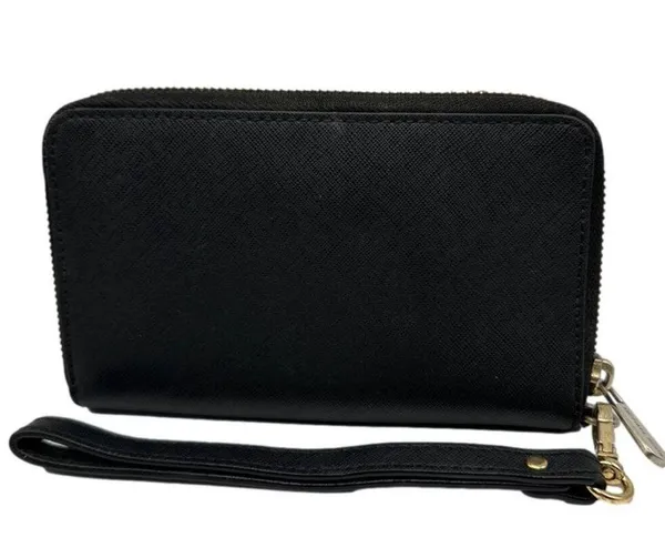 MICHAEL KORS Black Zip Around Wallet - Image 2