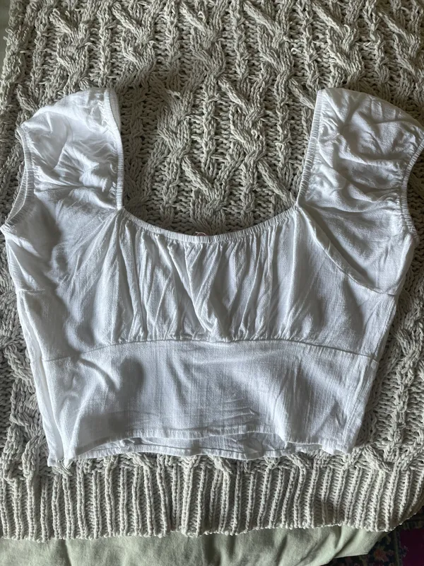Lottie Moss White Shirt - Image 2