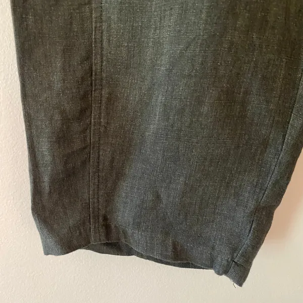Eileen Fisher Gray Linen Loungewear Barrel Leg Lantern Pants Flowy Women size XS - Image 5