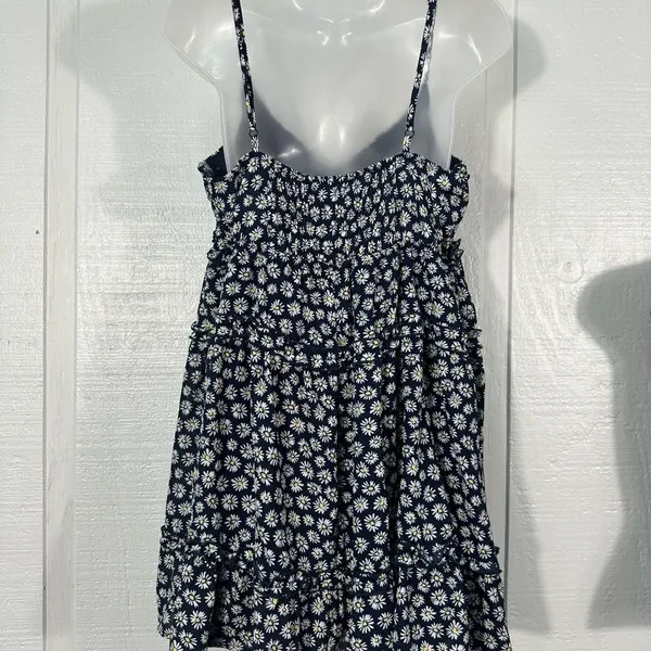 ROWA Navy Floral Spaghetti Strap Babydoll Dress Size XL NWT - Image 6
