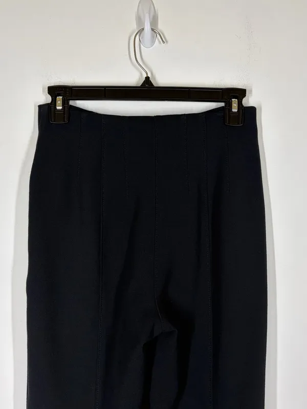 Anthropologie Black Pleated Trouser Pants Size US 0 - Image 8