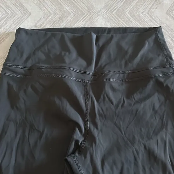 CRZ Yoga Dark Grey High Waisted Leggings, Size 12 - Image 2