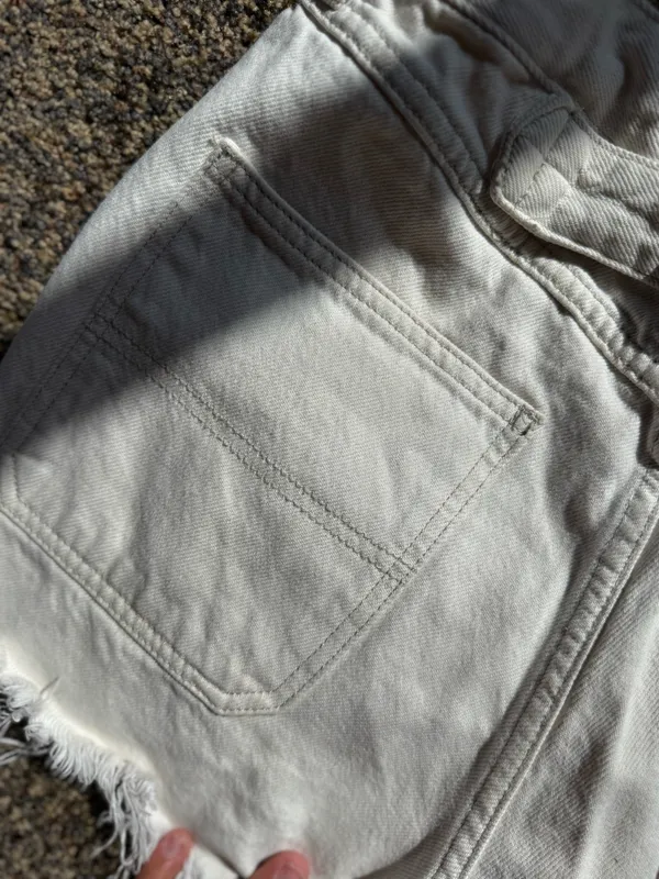 Free People Denim Shorts - Image 4