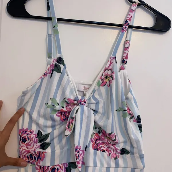 Candies Floral Romper (XS) - Image 3