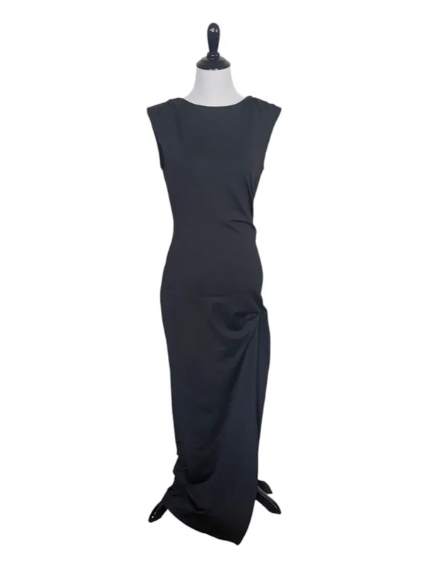 NWT 4th + Reckless Verity Dress - Sleeveless Thigh Split Maxi Dress Black Size M - Image 4