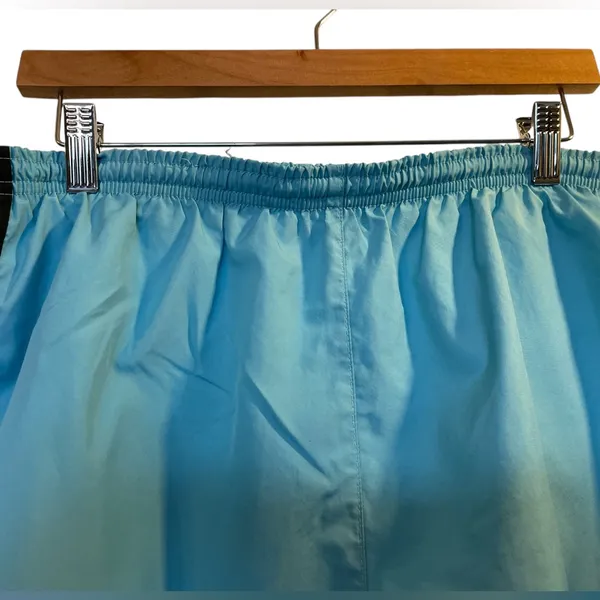 NIKE Dri-Fit Blue/White Brief-Lined Athletic Running Shorts - Size Large - Image 5