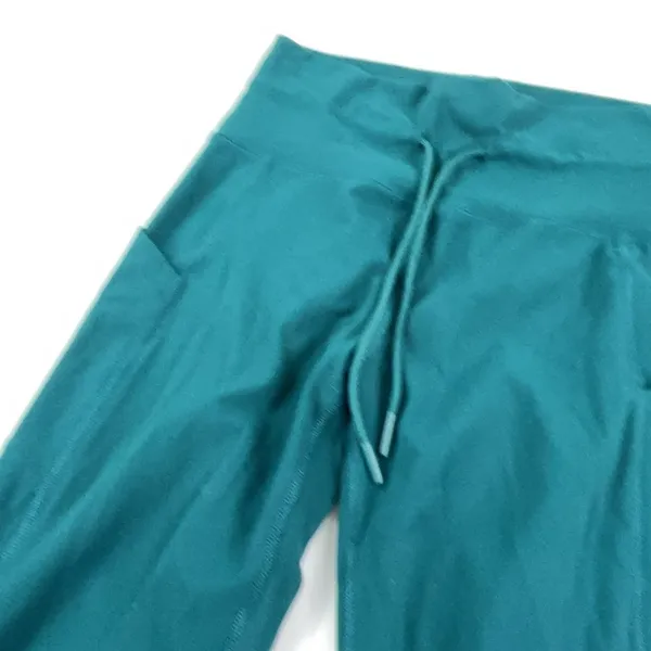 Vuori Daily Pocket Leggings Women's Small Tidal Teal High Rise Pockets VW490 - Image 4