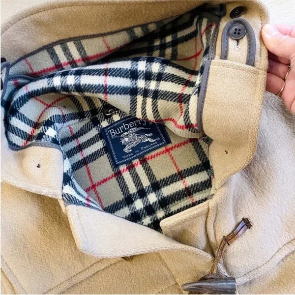Burberry Brit classic toggle wool duffle coat EUC - Image 9