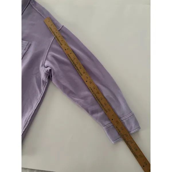 Aerie Shacket Shirt Lumberjane Size M Lilac Grunge Boho Oversized Layer - Image 11