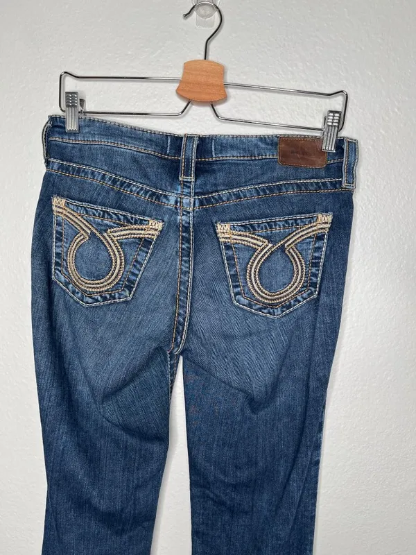 Big Star Maddie Embroidered back pocket Bootcut Jeans Womens Size 26R - Image 7
