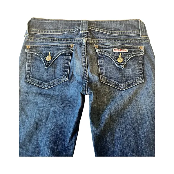 Hudson Jeans Beth Baby Bootcut Dark Wash Denim‎ W170DHA Womens 27 Made in USA - Image 5